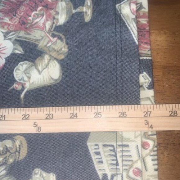 Vintage Paradise Blue Hawaiian Style Men's XL Car Theme Polo Shirt Size M - Picture 6 of 7